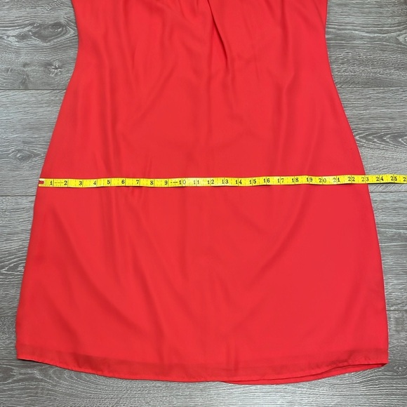 Worthington Red Sleeveless Sheath Dress 14 - Picture 10 of 15